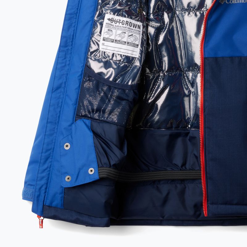 Детско ски яке Columbia Alpine Action III collegiate navy melange/mountain blue 3