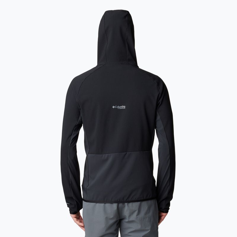 Мъжки суитшърт Columbia Spectre Ridge Tech Fleece black 2