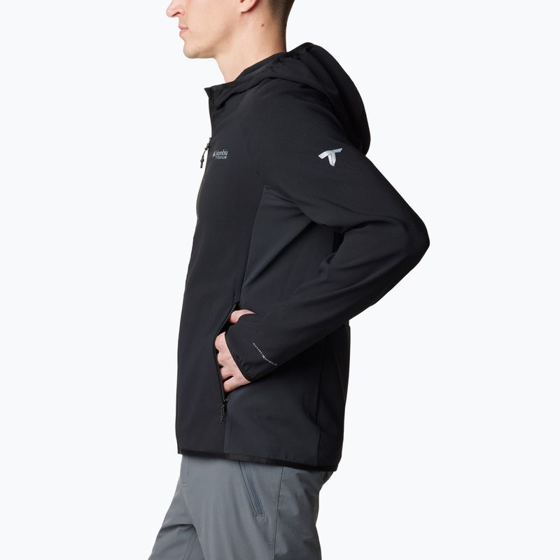 Мъжки суитшърт Columbia Spectre Ridge Tech Fleece black 5