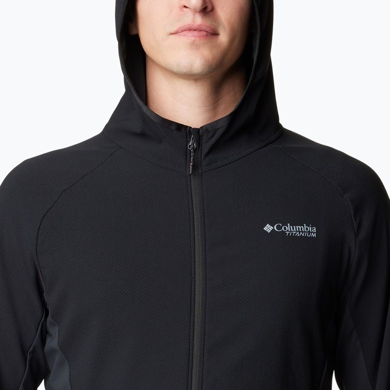 Мъжки суитшърт Columbia Spectre Ridge Tech Fleece black 6