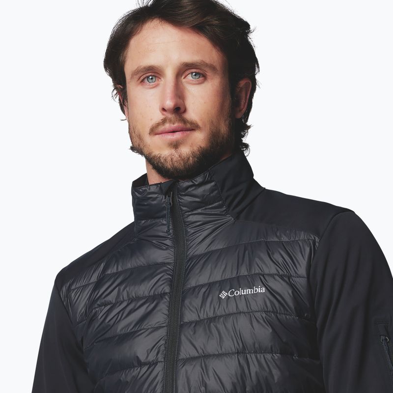 Мъжко софтшел яке Columbia Tech Hybrid Softshell black 7