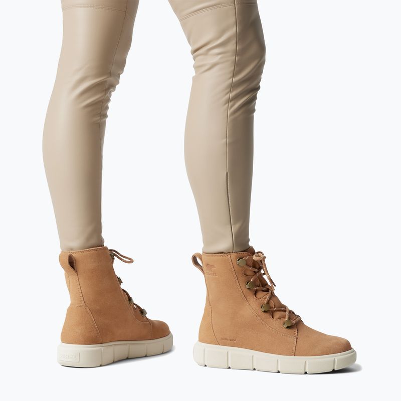 Дамски ботуши за сняг Sorel Explorer III Joan tawny buff/chalk 14