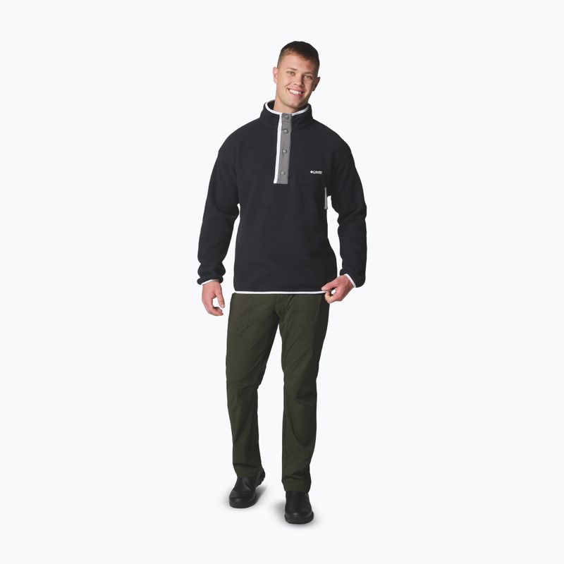 Мъжки поларен суитшърт Columbia Helvetia II Half Snap Fleece black 2