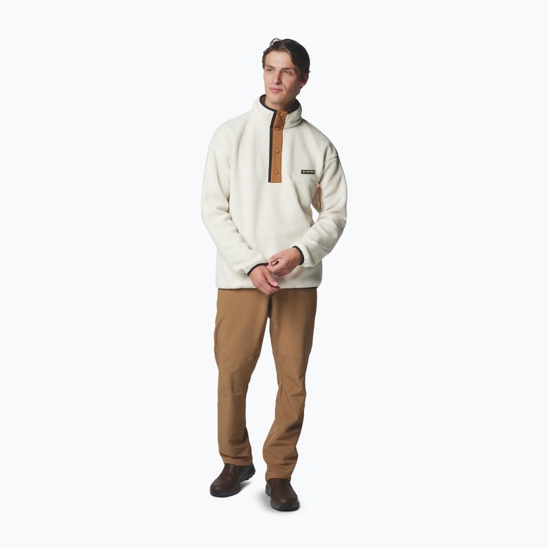 Мъжки поларен суитшърт Columbia Helvetia II Half Snap Fleece chalk 2