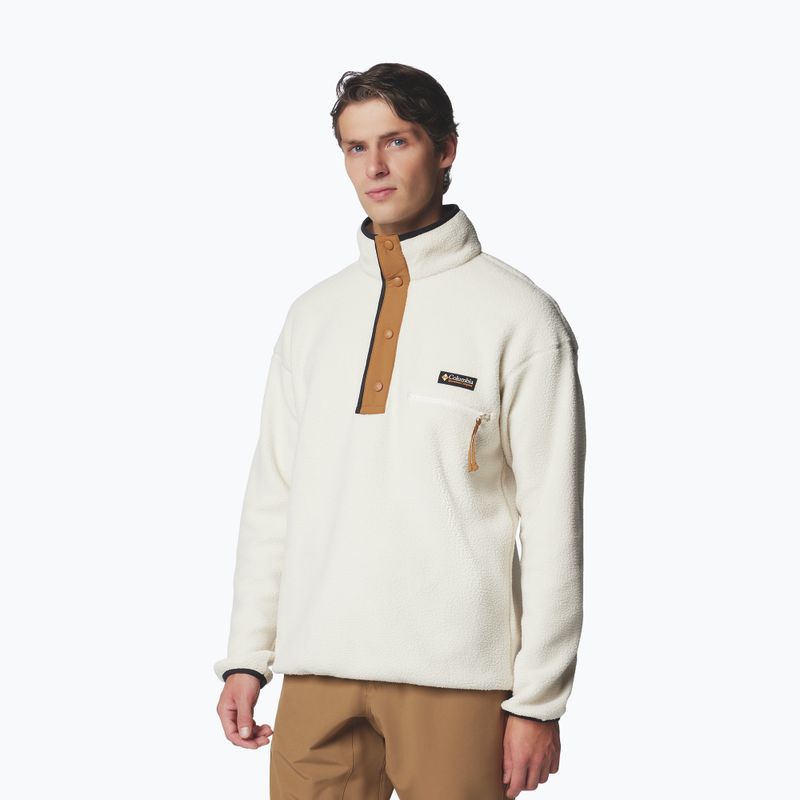 Мъжки поларен суитшърт Columbia Helvetia II Half Snap Fleece chalk 4