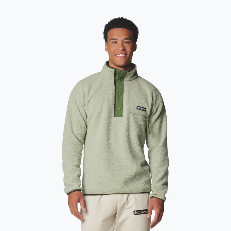 Мъжки поларен суитшърт Columbia Helvetia II Half Snap Fleece safari