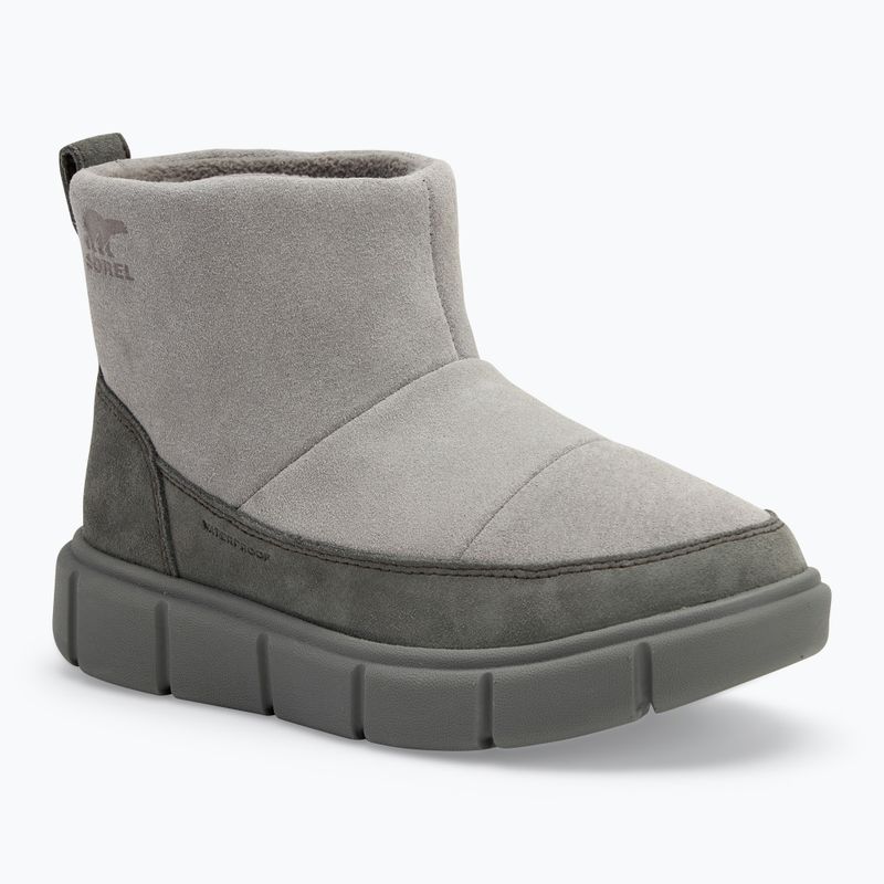 Детски ботуши за сняг Sorel Youth Sorel Explorer III Slip-On WP chrome grey/quarry