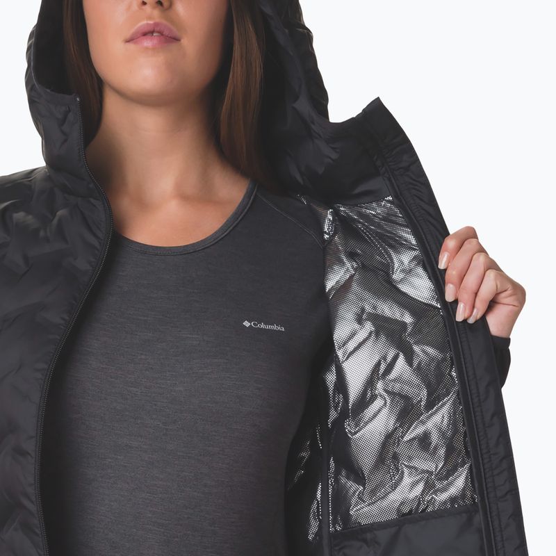 Дамско пухено яке Columbia Delta Ridge II Down Hooded black 4