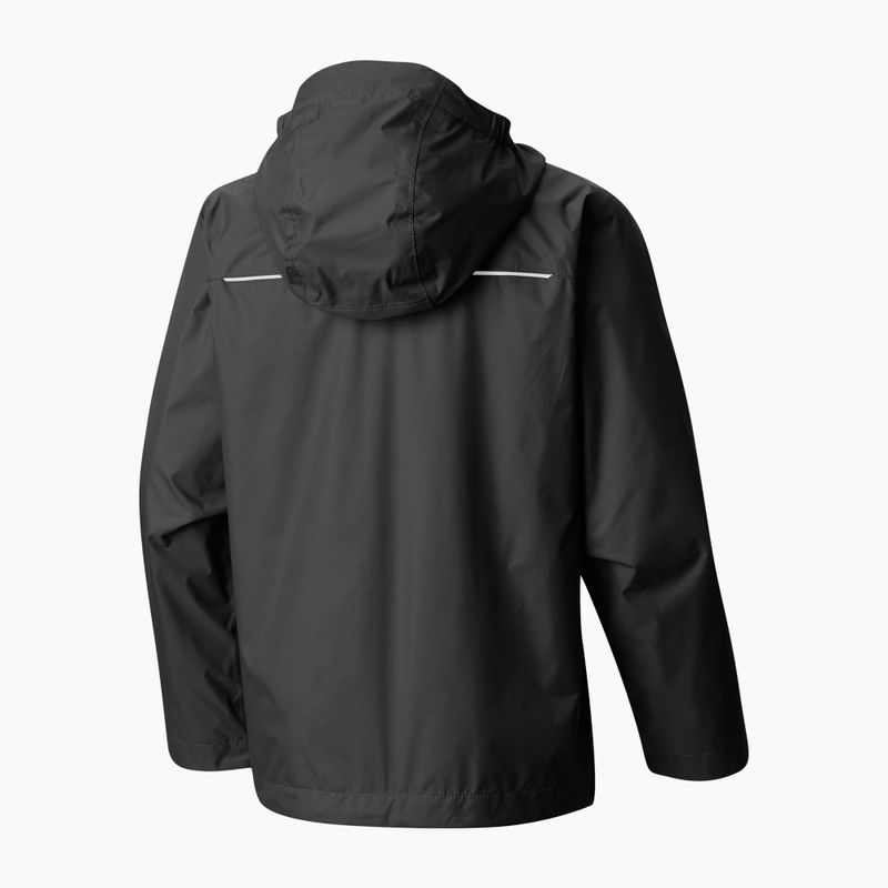 Детско яке за дъжд Columbia Watertight II Jacket black 3