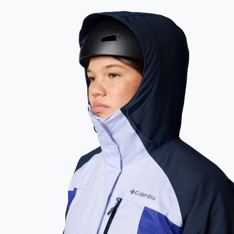 Дамско скиорско яке Columbia Snowy Summit Ins snowdrift/clematis blue/coll navy cdye 7