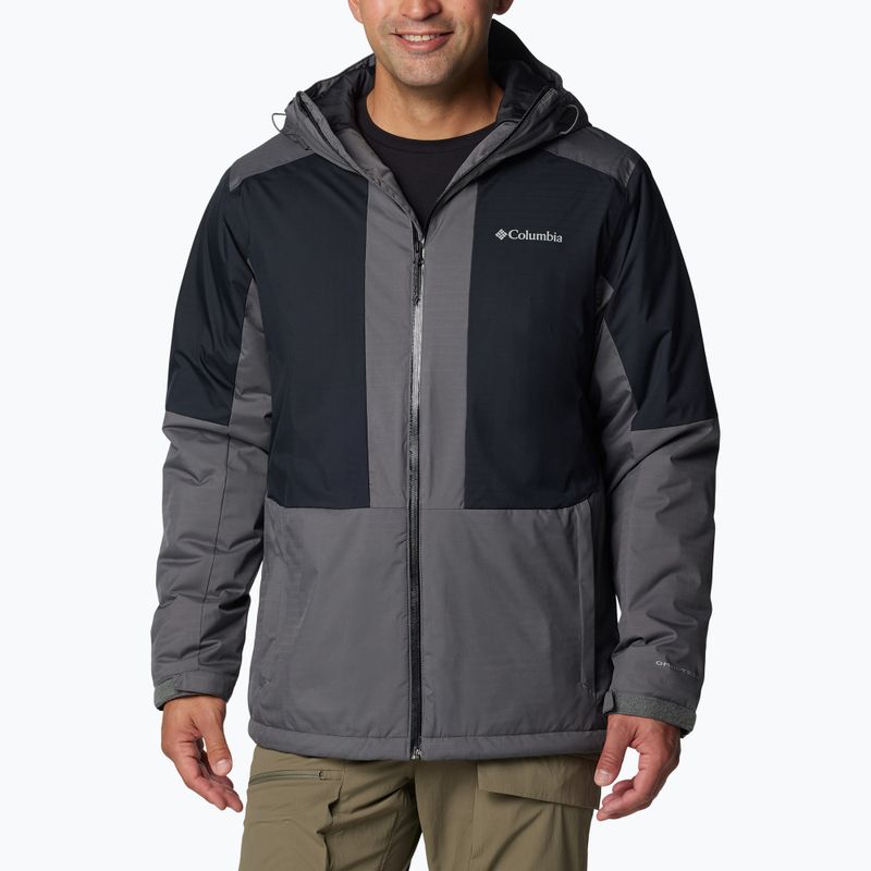 Мъжко подплатено яке Columbia Point Park II city grey/black
