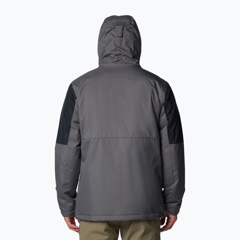 Мъжко подплатено яке Columbia Point Park II city grey/black 2