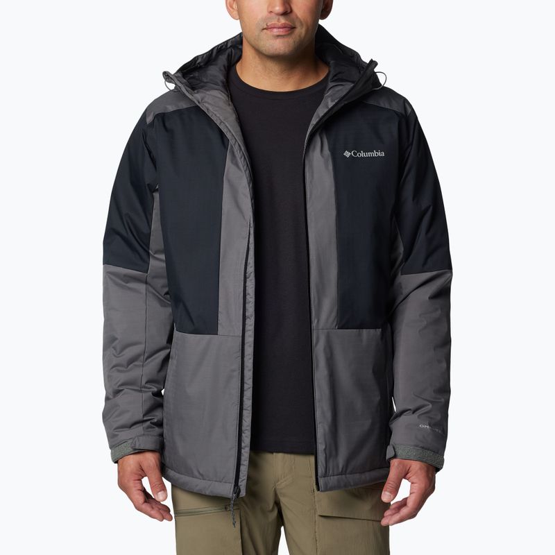 Мъжко подплатено яке Columbia Point Park II city grey/black 4