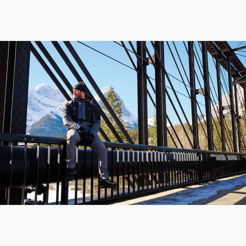 Мъжко подплатено яке Columbia Point Park II city grey/black 8