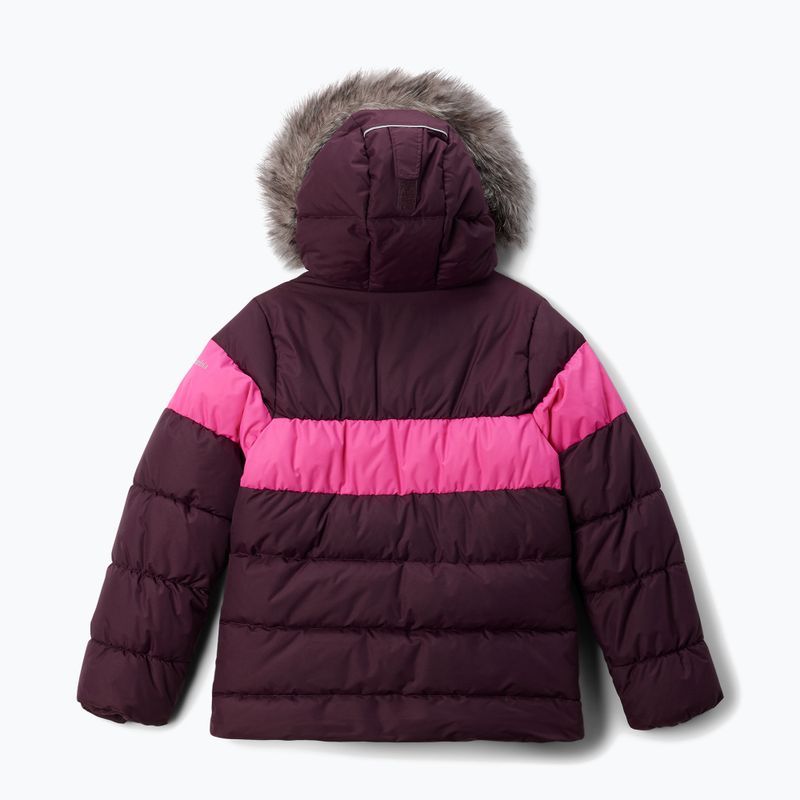 Детско скиорско яке Columbia Arctic Blast III moonvista/pink ice 2