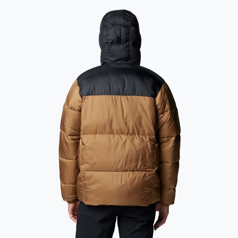 Мъжко пухено яке Columbia Puffect II Hooded delta/ black 2