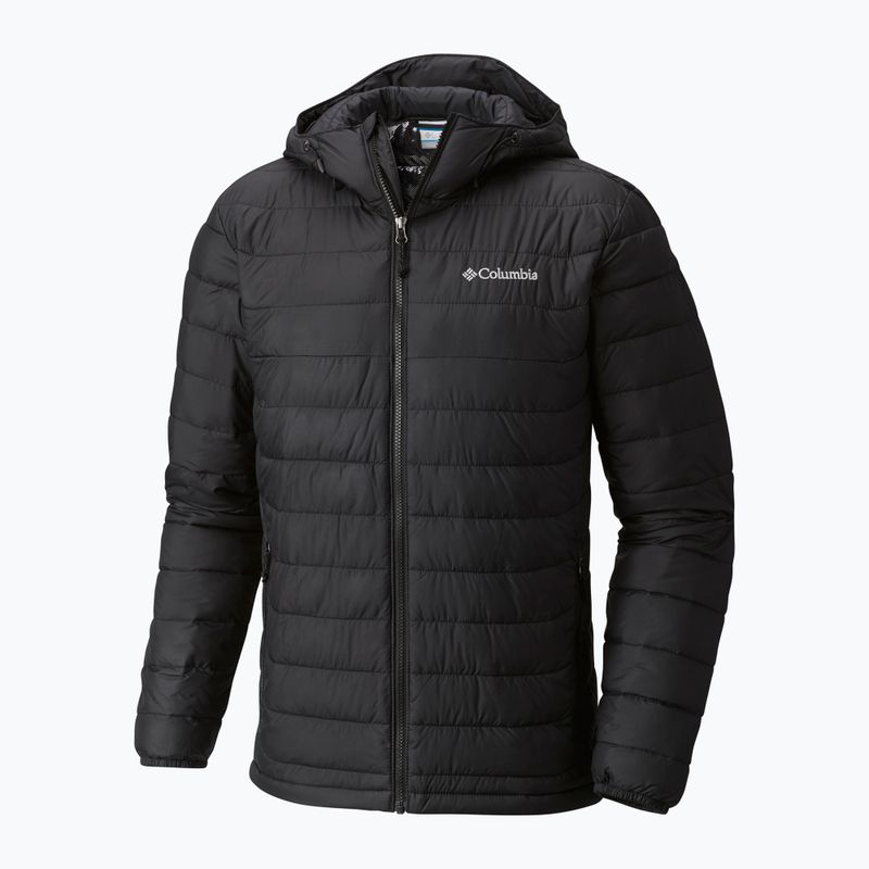 Мъжко пухено яке Columbia Powder Lite II Hooded black 9