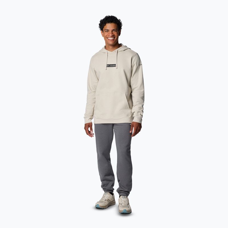 Мъжки суичър Columbia Trek Hoodie dark stone/puff box gem 2