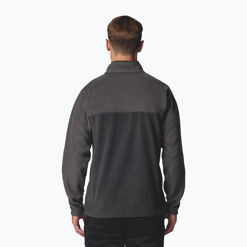 Мъжки поларен суитшърт Columbia Steens Mountain Half Snap II charcoal heather/shark 3