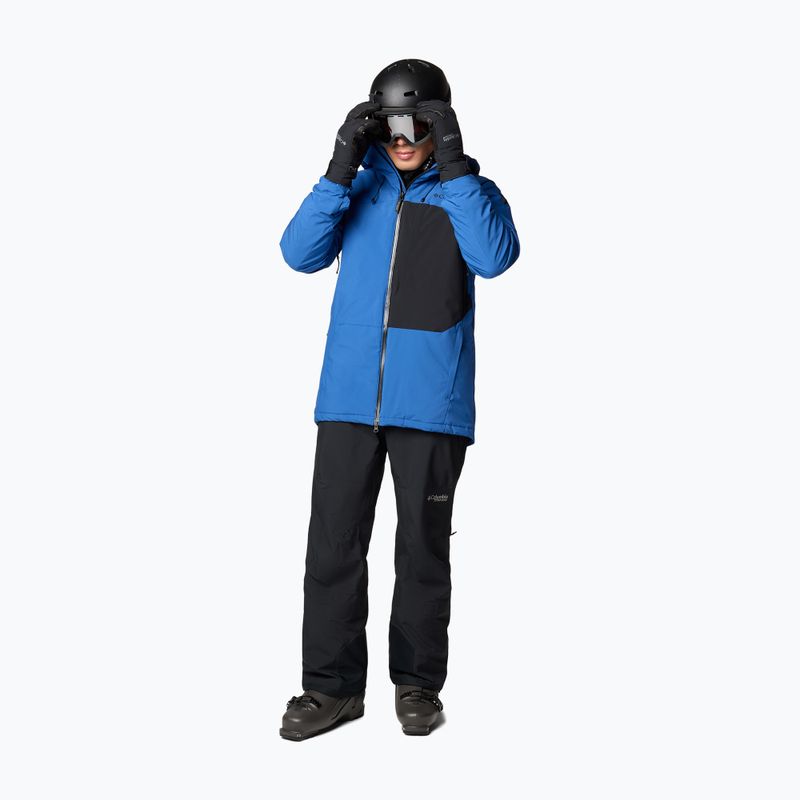 Мъжко скиорско яке Columbia Winter District III mountain blue/black 2