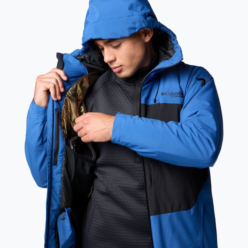 Мъжко скиорско яке Columbia Winter District III mountain blue/black 11