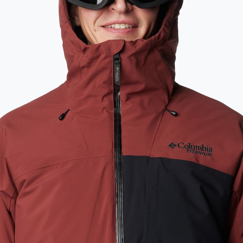 Мъжко скиорско яке Columbia Winter District III spice/black 4