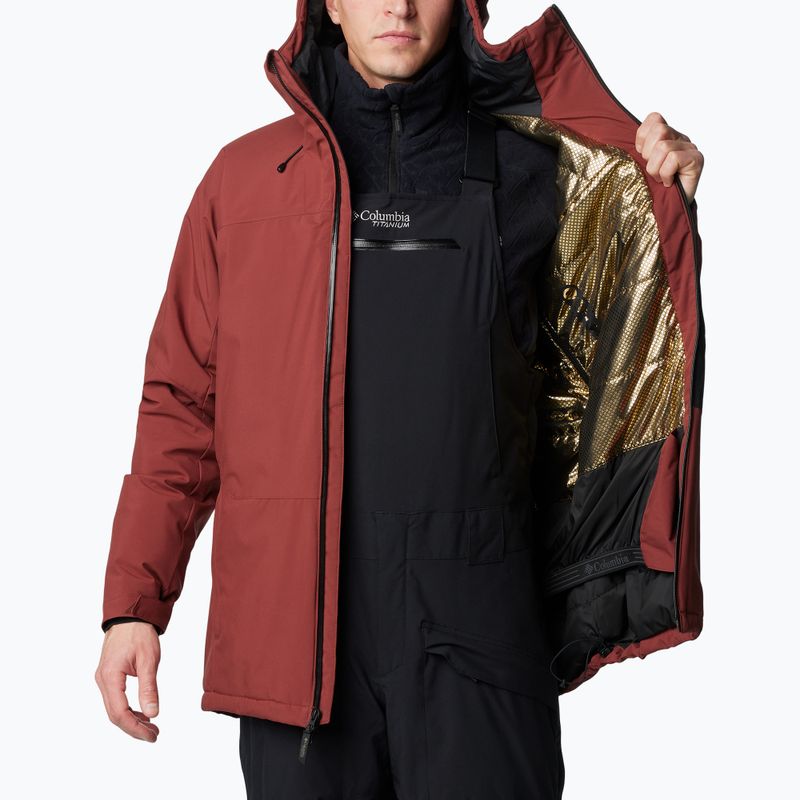 Мъжко скиорско яке Columbia Winter District III spice/black 10