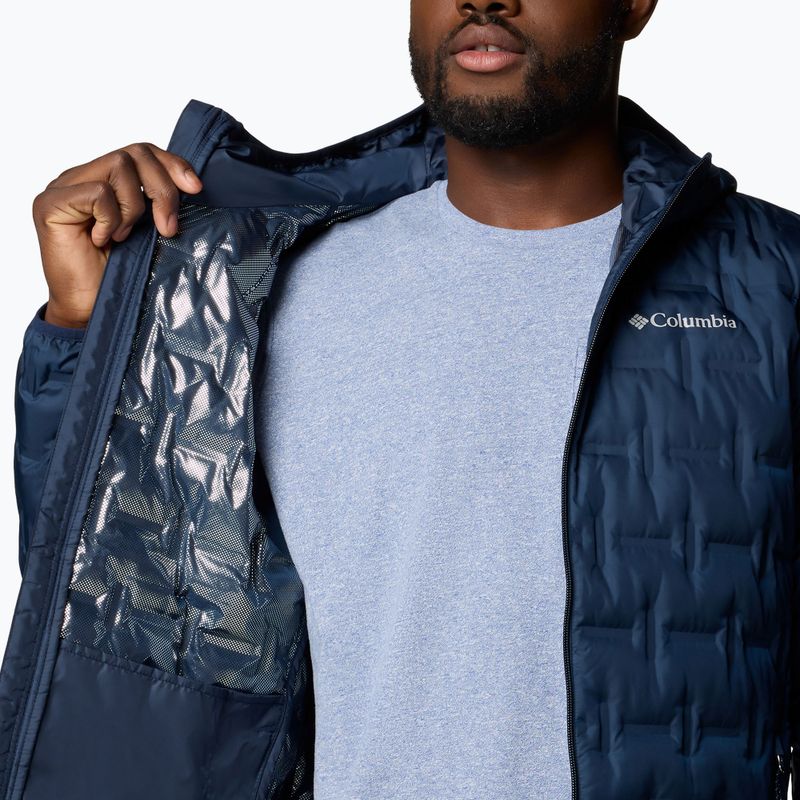 Мъжко пухено яке Columbia Delta Ridge II Down Hooded collegiate navy 7