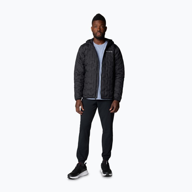 Мъжко пухено яке Columbia Delta Ridge II Down Hooded black 2