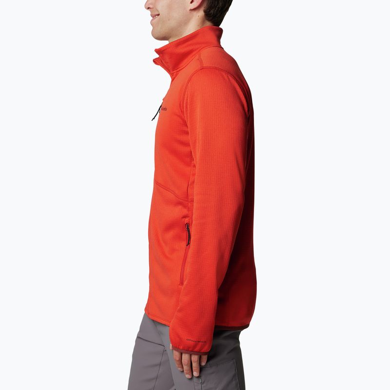 Мъжка трекинг блуза Columbia Park View Fleece FZ sail red heather 3