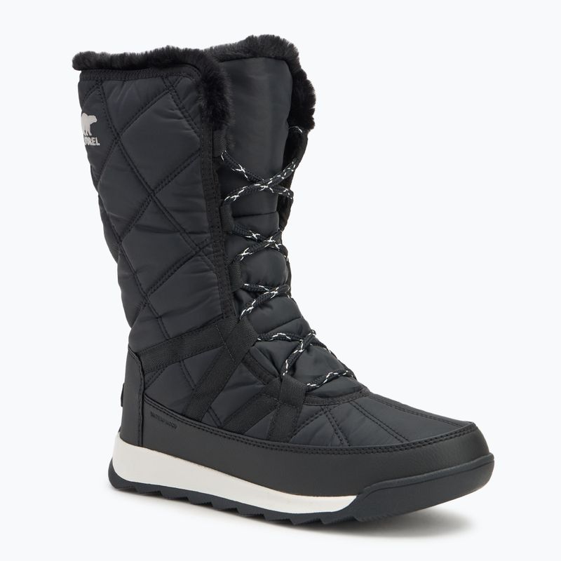 Дамски ботуши за сняг Sorel Whitney II Plus Tall Lace WP black/sea salt