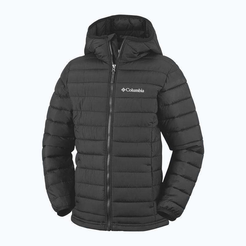 Детско яке Columbia Powder Lite II Hooded black 3