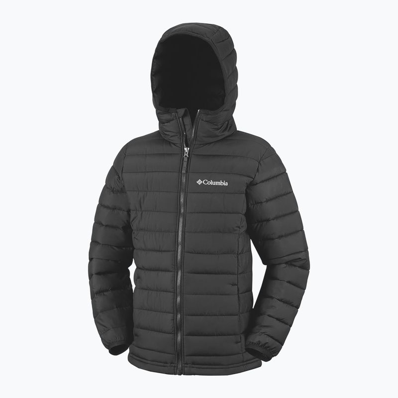 Детско яке Columbia Powder Lite II Hooded black 4
