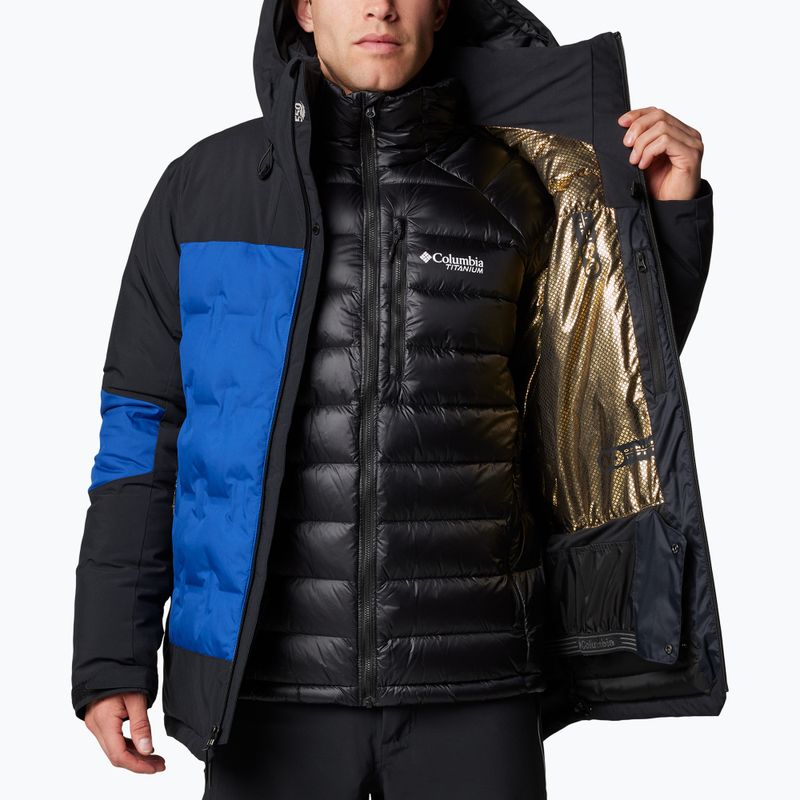 Мъжко ски яке Columbia Wild Card IV Down mountain blue/black 10