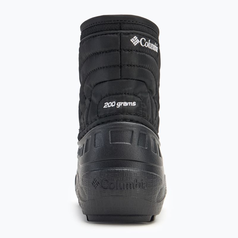 Детски ботуши за сняг Columbia Powderbug Snowlite Lace black / white 6