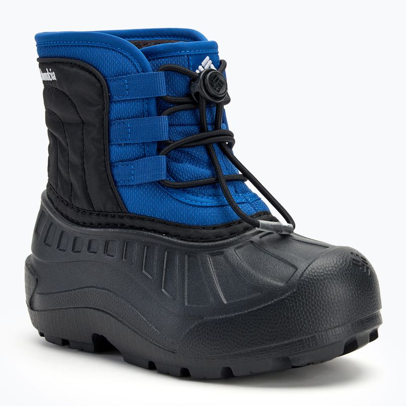 Детски ботуши за сняг Columbia Powderbug Snowlite Lace mountain blue/ black