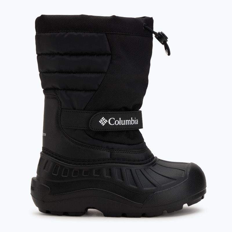Детски ботуши за сняг Columbia Youth Powderbug Snowlite black/white 2