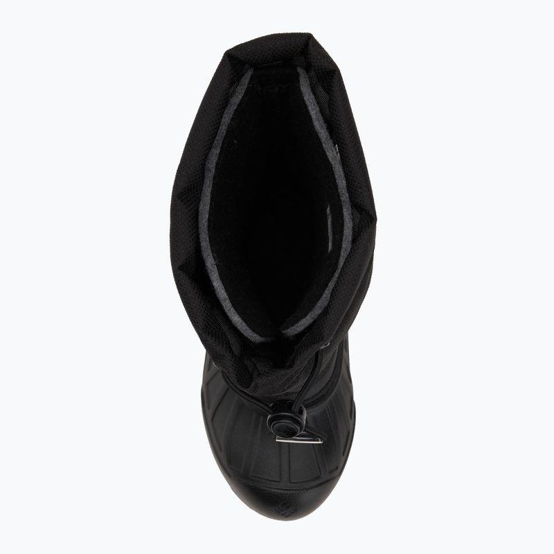 Детски ботуши за сняг Columbia Youth Powderbug Snowlite black/white 5