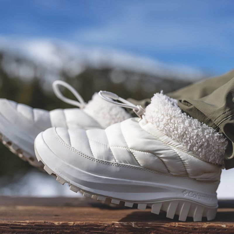 Дамски ботуши за сняг Columbia Snowtrot Shorty sea salt/fig 7
