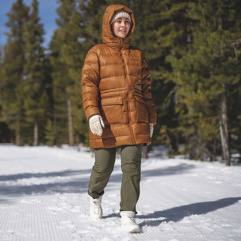 Дамски ботуши за сняг Columbia Snowtrot Shorty sea salt/fig 8