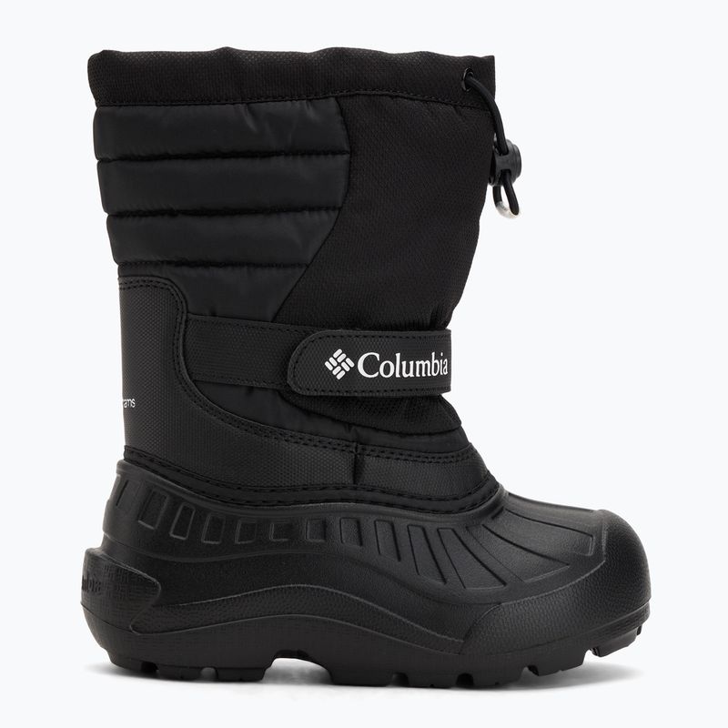 Детски ботуши за сняг Columbia Youth Powderbug Snowlite black/white 2