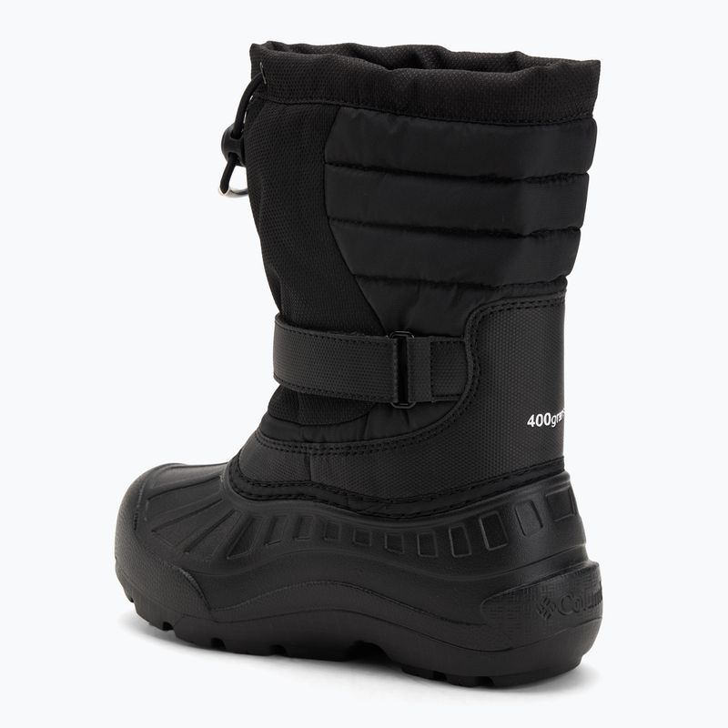 Детски ботуши за сняг Columbia Youth Powderbug Snowlite black/white 3