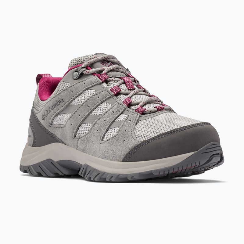 Дамски обувки за трекинг Columbia Redmond III Wp ti titanium/ red onion 8