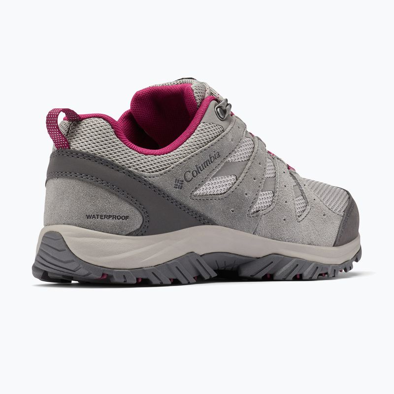 Дамски обувки за трекинг Columbia Redmond III Wp ti titanium/ red onion 14