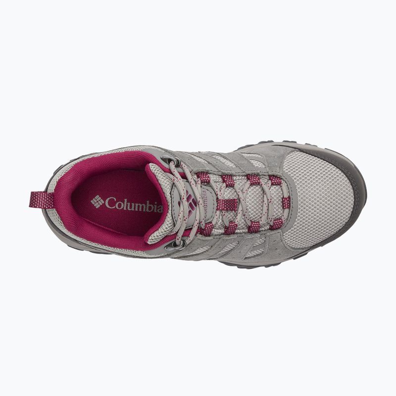 Дамски обувки за трекинг Columbia Redmond III Wp ti titanium/ red onion 16