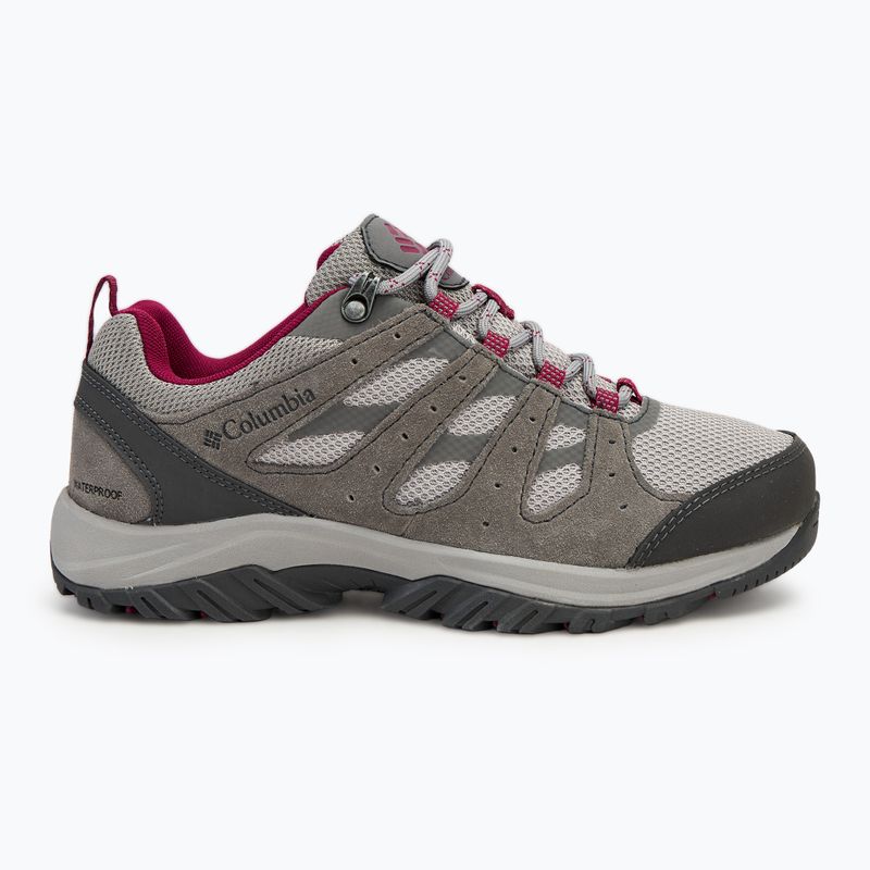 Дамски обувки за трекинг Columbia Redmond III Wp ti titanium/ red onion 2