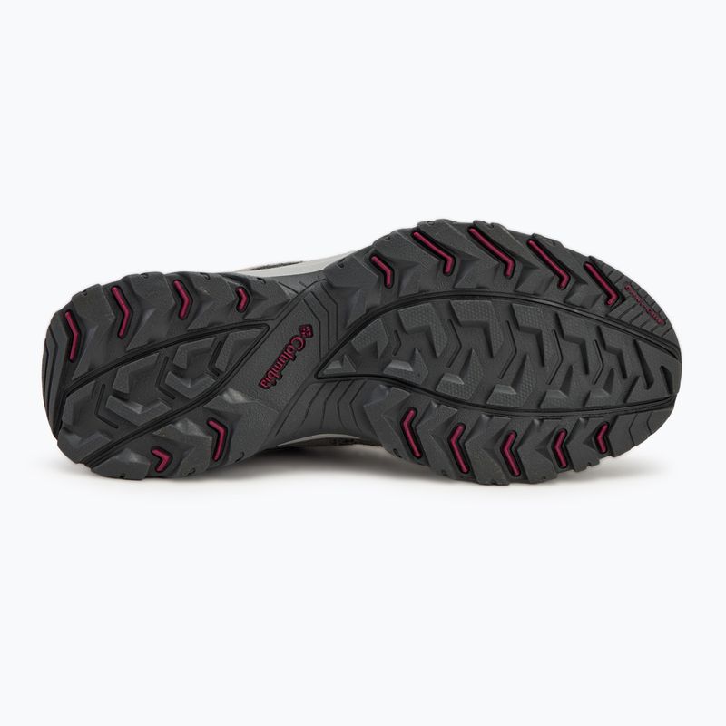 Дамски обувки за трекинг Columbia Redmond III Wp ti titanium/ red onion 4