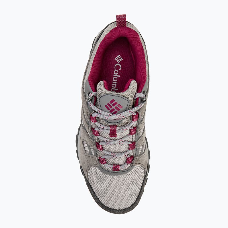 Дамски обувки за трекинг Columbia Redmond III Wp ti titanium/ red onion 5