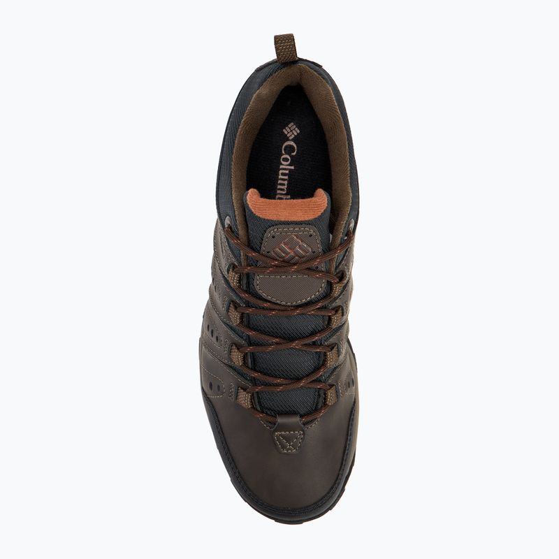 Мъжки обувки за трекинг Columbia Woodburn II Waterproof cordovan/ cinnamon 5