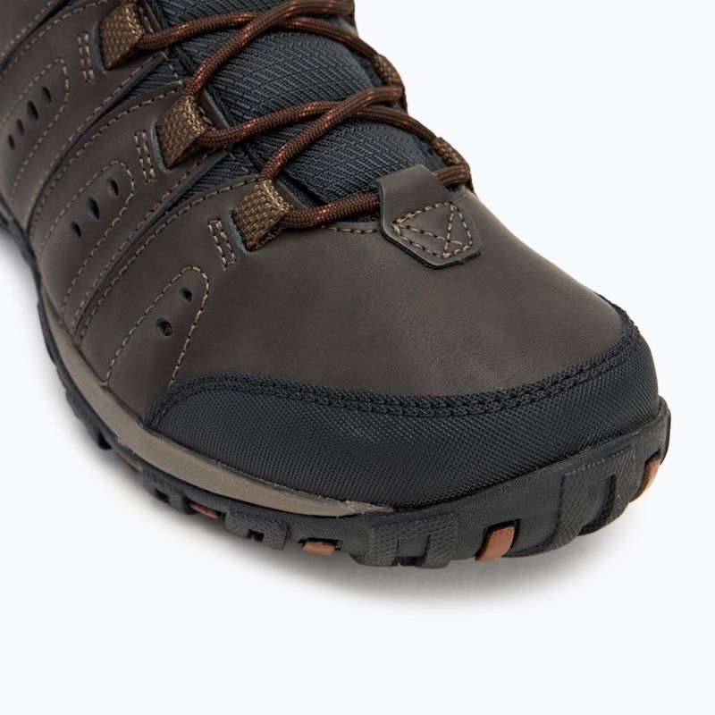 Мъжки обувки за трекинг Columbia Woodburn II Waterproof cordovan/ cinnamon 7